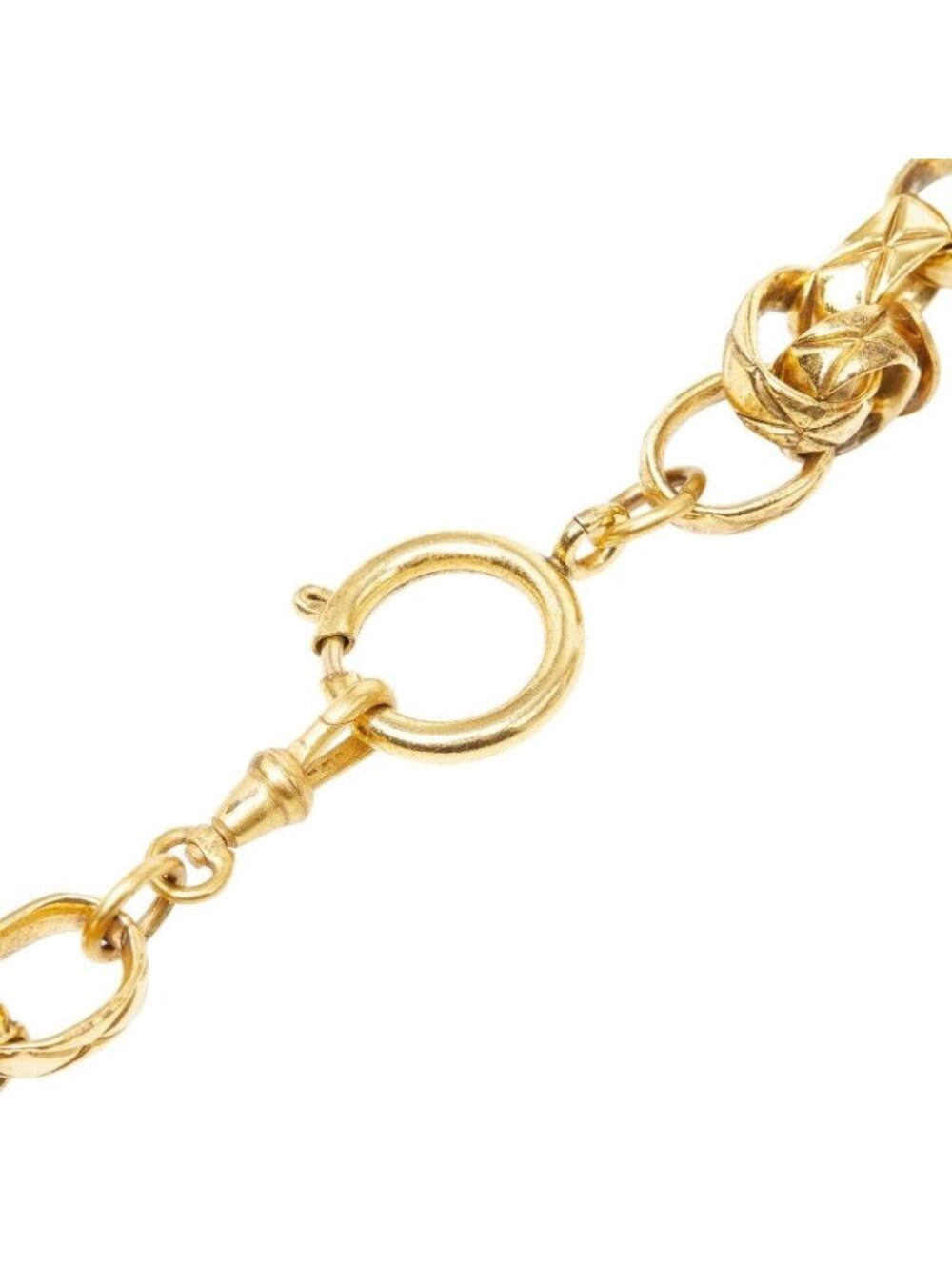 Chanel Chain Necklace Gold Faux Pearl Plated - Picture 7 of 7